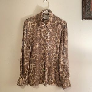 Silk blouse shirt used like new